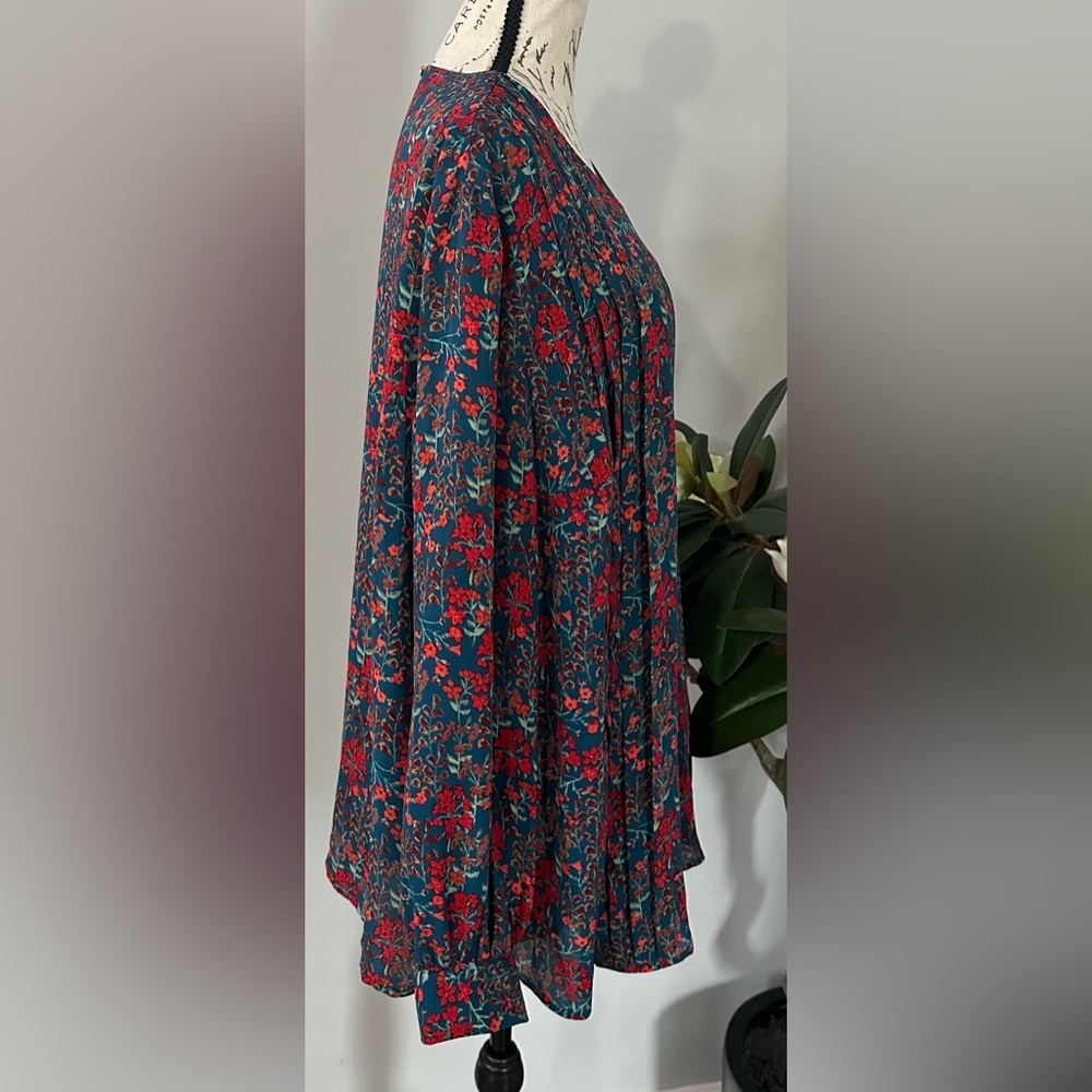 Ava & Viv Teal Blouse ♥️♥️ - Picture 4 of 13